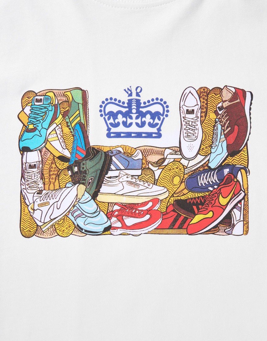 Weekend Offender Kids D'arblay T-Shirt White