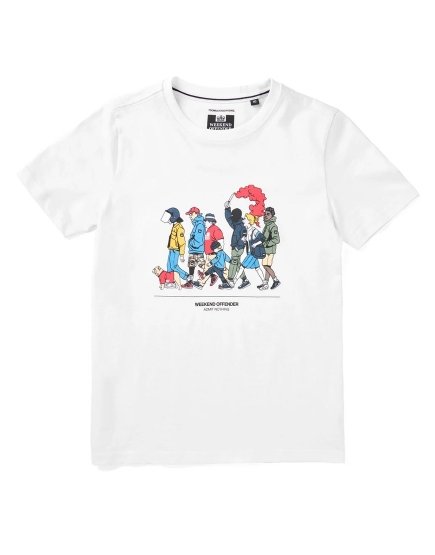 Weekend Offender Kids Everyone T-Shirt White