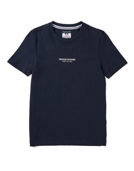 Weekend Offender Kids Millergrove T-Shirt Navy/White