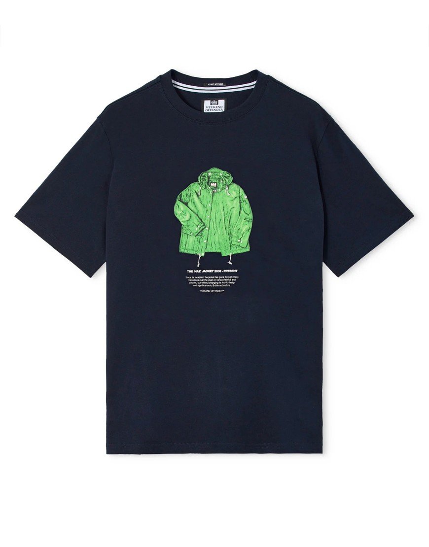 Weekend Offender Kids Naz T-Shirt Navy