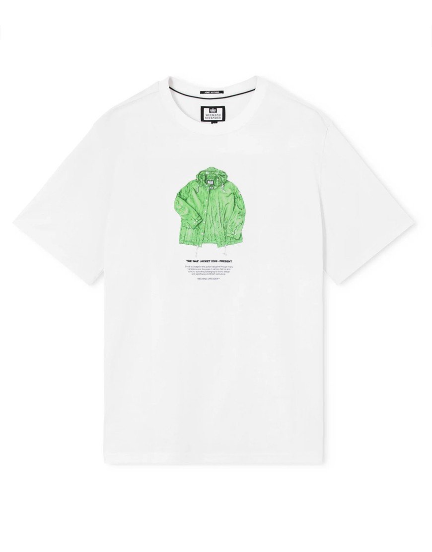 Weekend Offender Kids Naz T-Shirt White