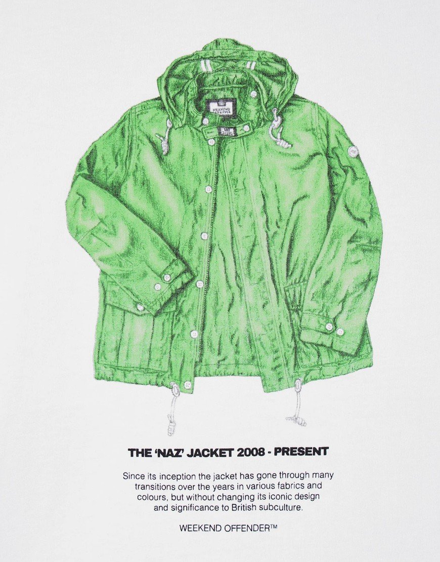 Weekend Offender Kids Naz T-Shirt White