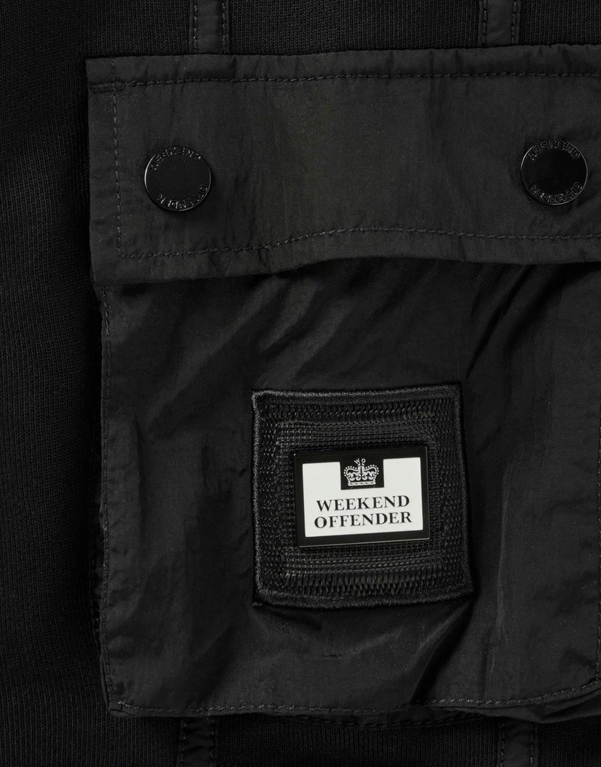 Weekend Offender Kids Noreaster Shorts Black