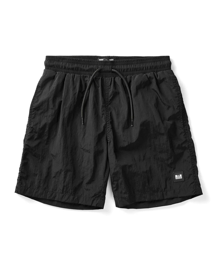 Weekend Offender Kids Stacks Swim Shorts Black