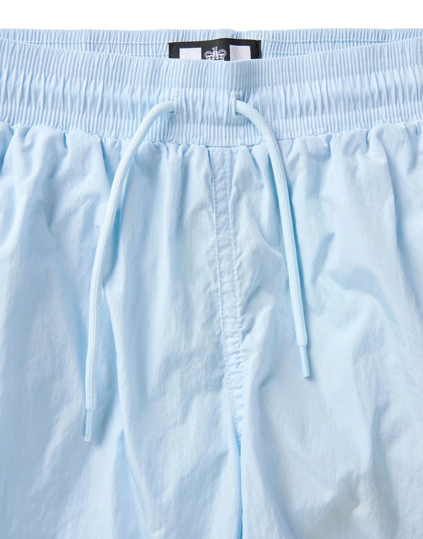 Weekend Offender Kids Stacks Swim Shorts Sky