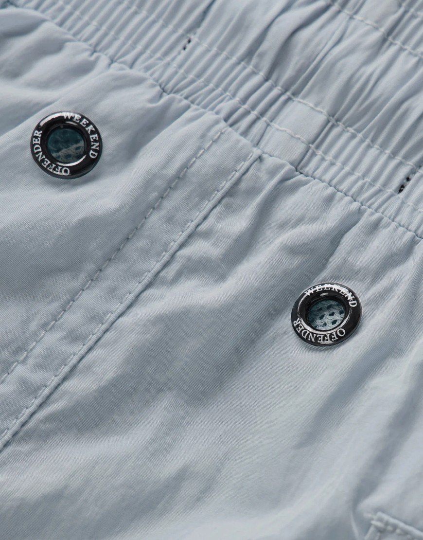 Weekend Offender Kids Stacks Swim Shorts Smokey