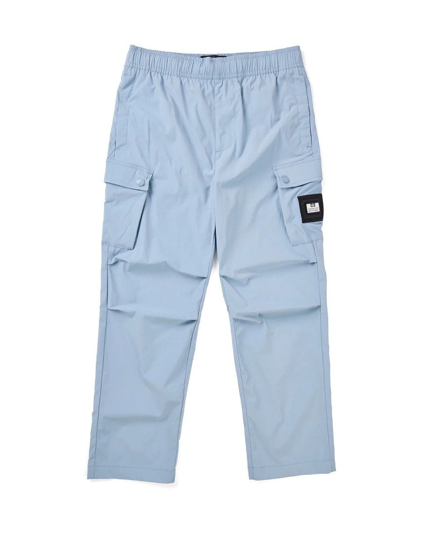 Weekend Offender Kids Zanardi Cargo Pants Blue Tourmaline