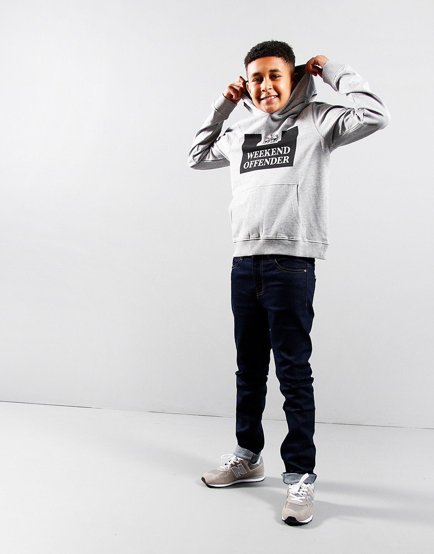 Weekend Offender Kids HM Service Hoodie Grey