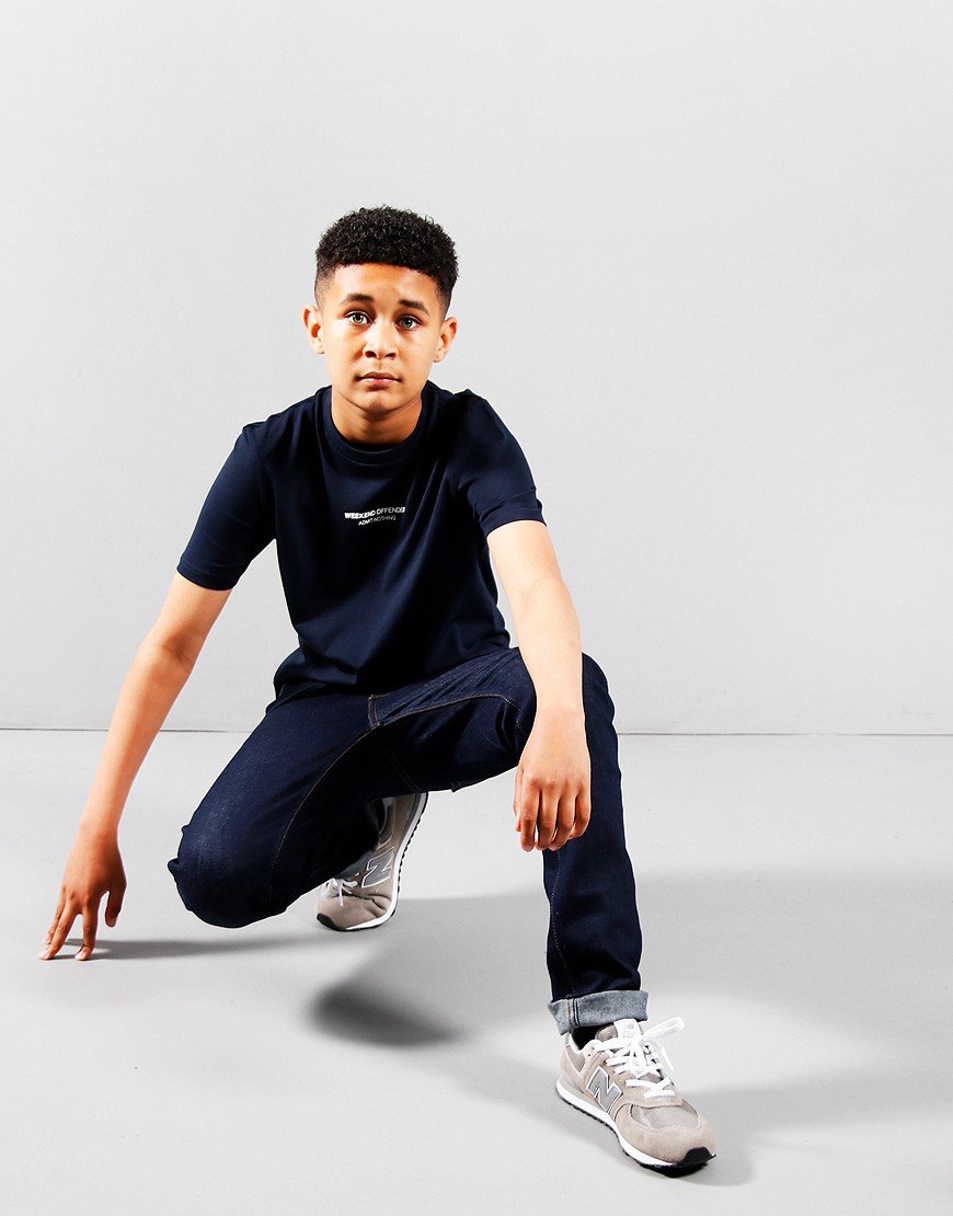 Weekend Offender Kids WOAN T-Shirt Navy