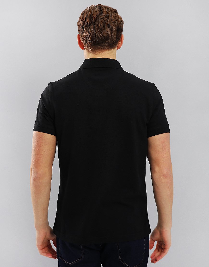 polo tee black