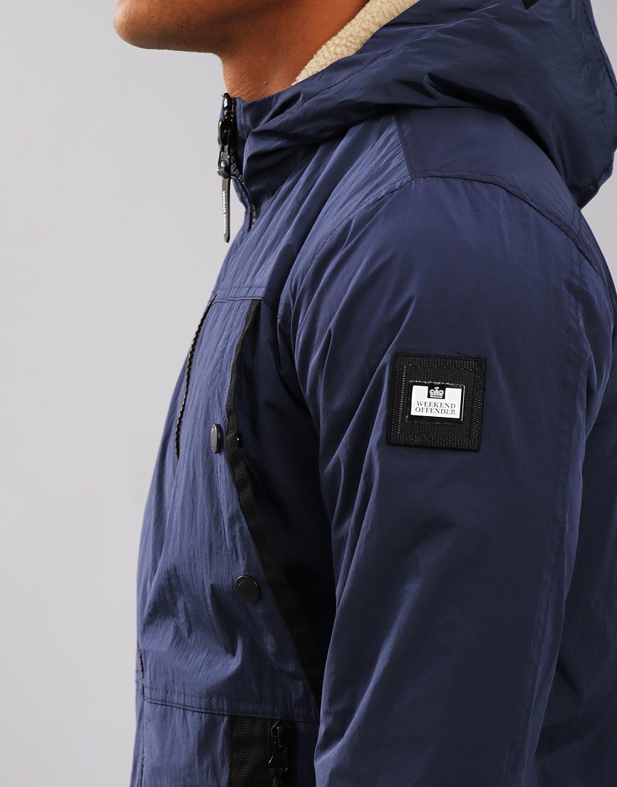 weekend offender blue jacket